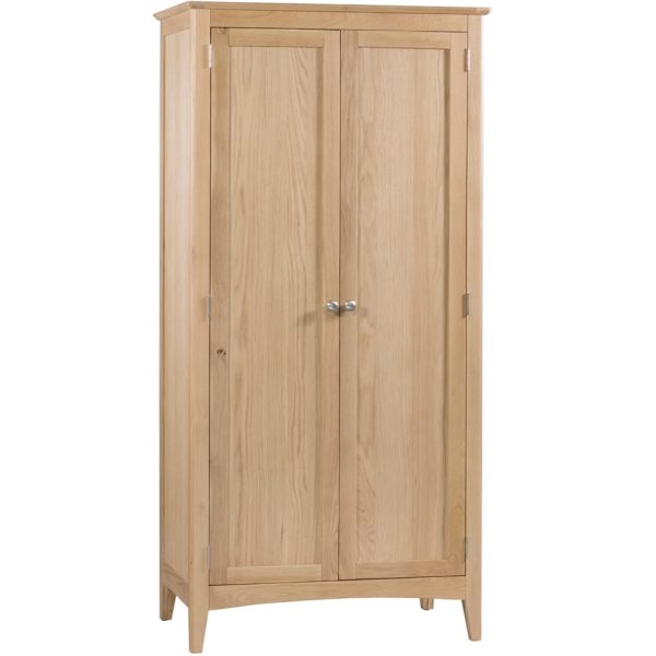 Evelyne Natural Full Hanging Wardrobe