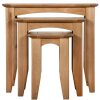 Evelyne Natural Nest of 3 Tables