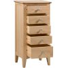 Evelyne Natural Tall Chest of Drawers Evelyne Natural Tall Chest of Drawers
