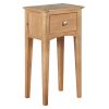 Evelyne Natural Telephone Table