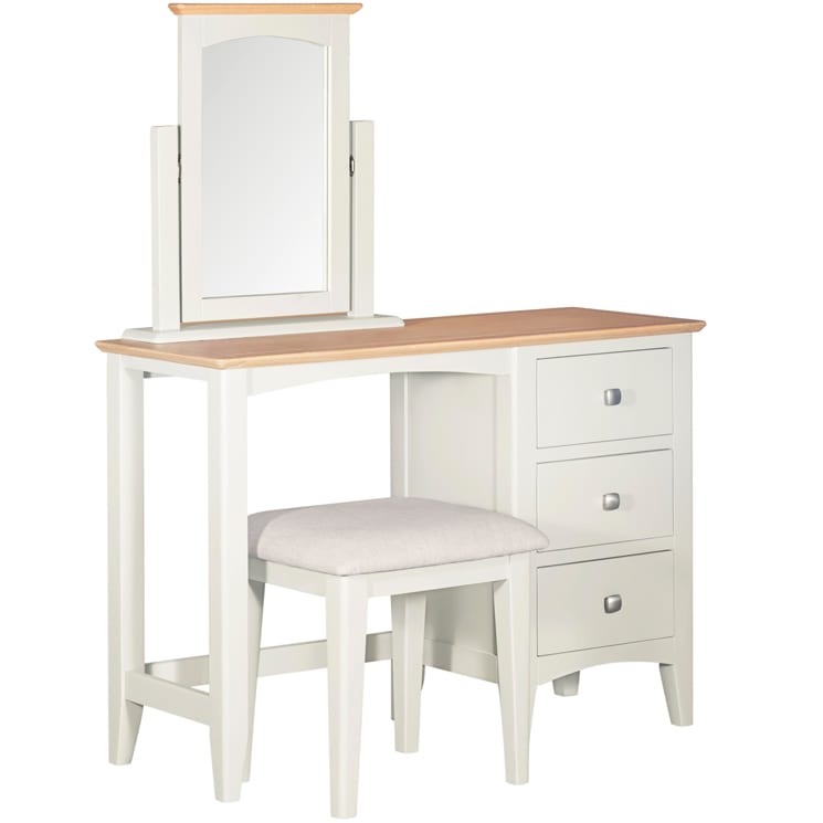 Evelyne White Dressing Table The Haven Home Interiors