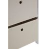 Lando 4 Drawer Natural Fabric Cabinet