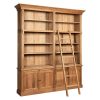 Rouen 2 Section Bookcase With Ladder