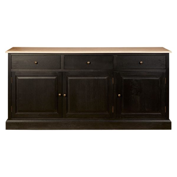 Rouen 3 Drawer Low Sideboard