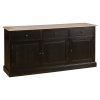 Rouen 3 Drawer Low Sideboard Rouen 3 Drawer Low Sideboard