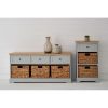 Rutland Grey 3 Drawer Cabinet