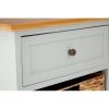 Rutland Grey 3 Drawer Cabinet