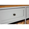 Rutland Grey 6 Drawer Cabinet