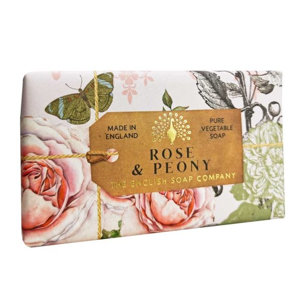 Rose & Peony Vintage Wrapped Soap