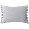 Dove & Silver Fiesta Cushion