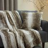 Fawn Faux Fur Throw