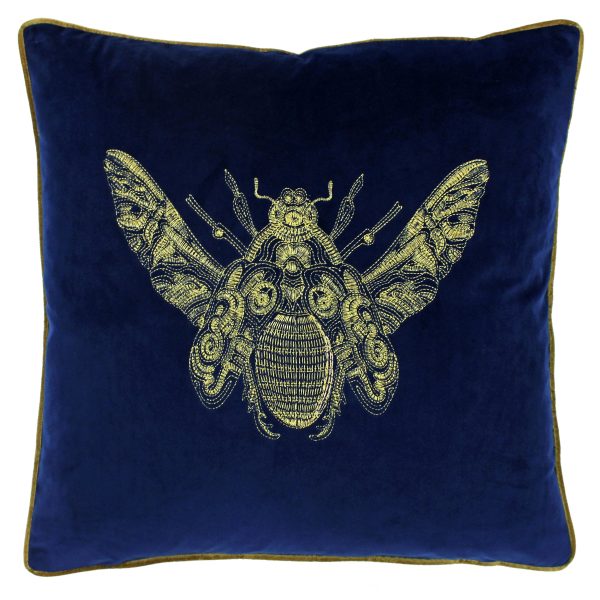 Cerana Bee Velvet Cushion