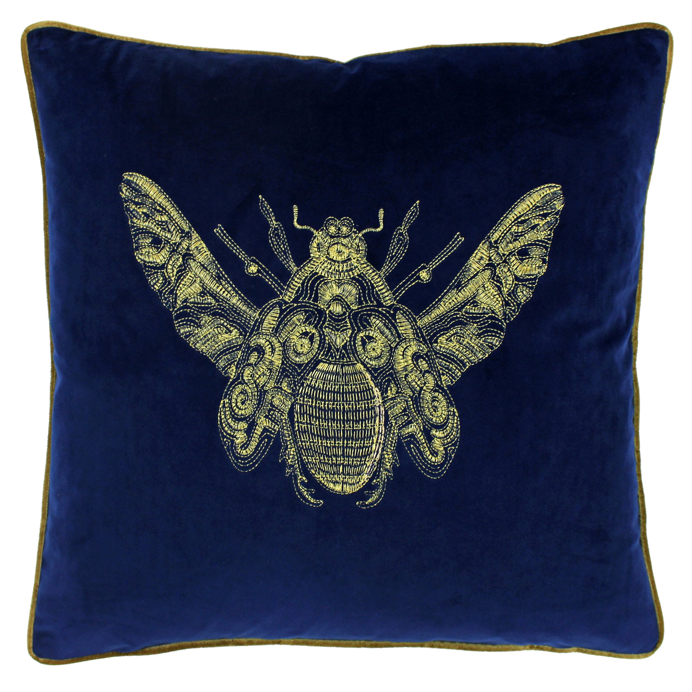Cerana Bee Velvet Cushion The Haven Home Interiors
