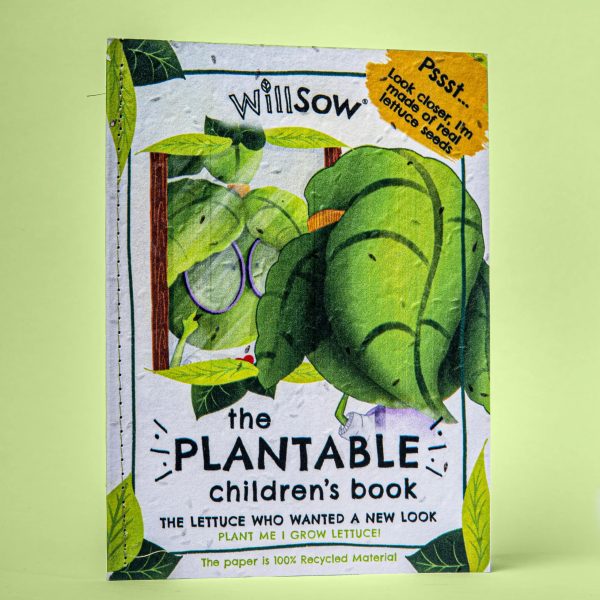 The Lettuce Who Wanted A New Look Plantable Book