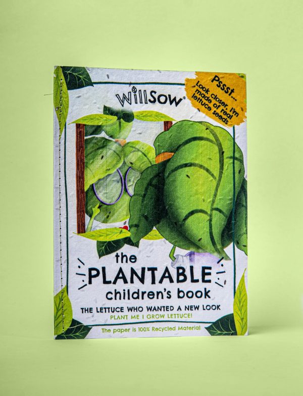 The Lettuce Who Wanted A New Look Plantable Book