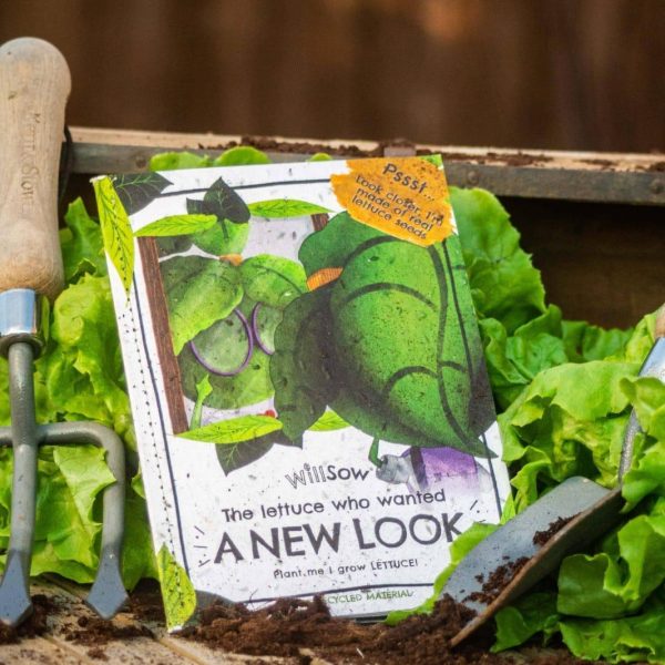 The Lettuce Who Wanted A New Look Plantable Book