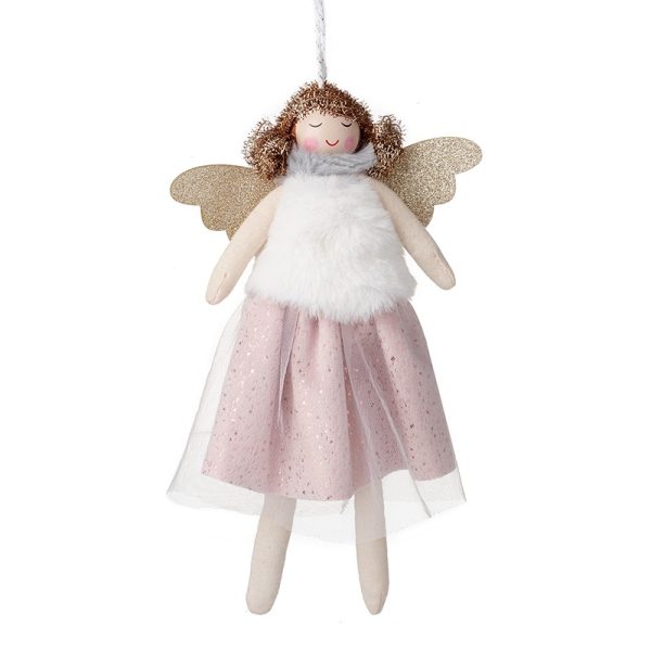 Pink Fabric Angel