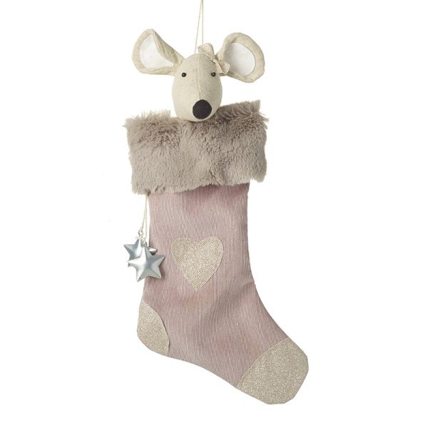 Pink Mouse Stocking