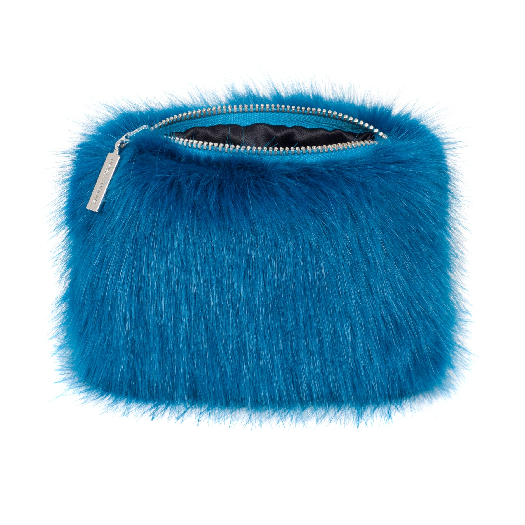 faux fur coin purse
