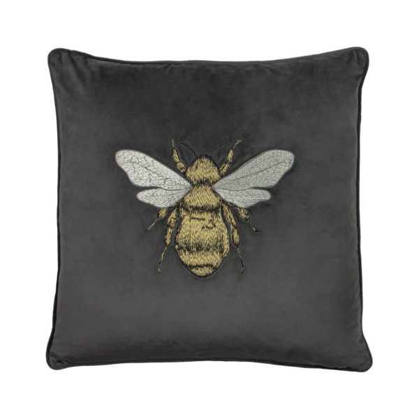 Charcoal Hortus Cushion