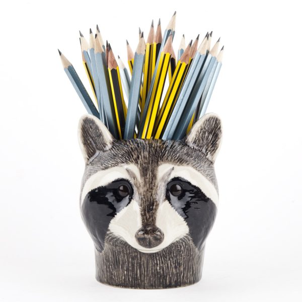 Raccoon Pencil Pot