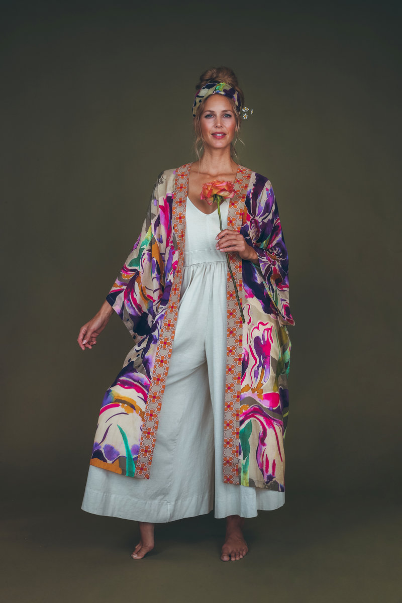 Kimono gown deals