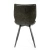 Ascoli Vegan Leather Grey Dining Chair PAIR Ascoli Vegan Leather Grey Dining Chair PAIR
