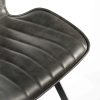 Ascoli Vegan Leather Grey Dining Chair PAIR Ascoli Vegan Leather Grey Dining Chair PAIR