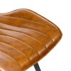 Ascoli Vegan Leather Tan Dining Chair 7