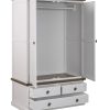 Hoxton 3 Drawer 2 Door Wardrobe 2 Hoxton 3 Drawer 2 Door Wardrobe 2