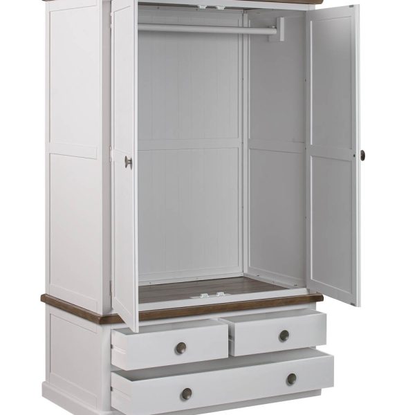 Hoxton 3 Drawer 2 Door Wardrobe 2