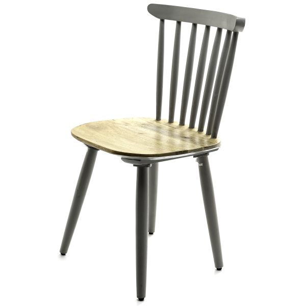 Norse Grey Dining Chair PAIR