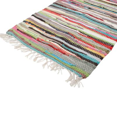 60x45cm Multicoloured Jute Rug