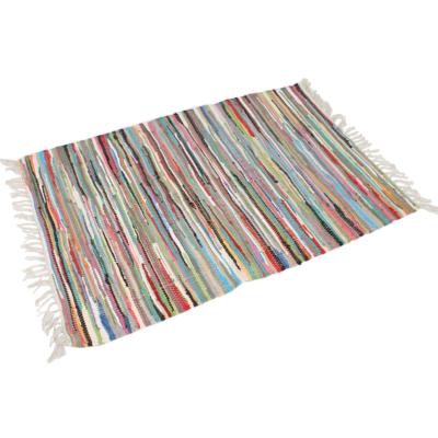 90x50cm Multicoloured Jute Rug