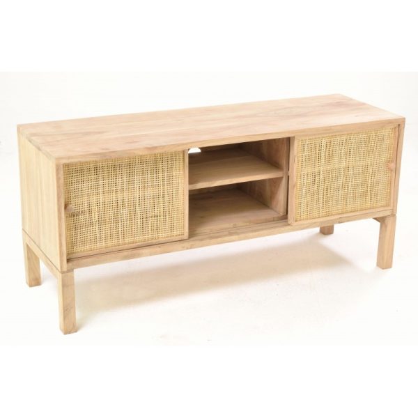 Cabello Tv Unit With Sliding Doors