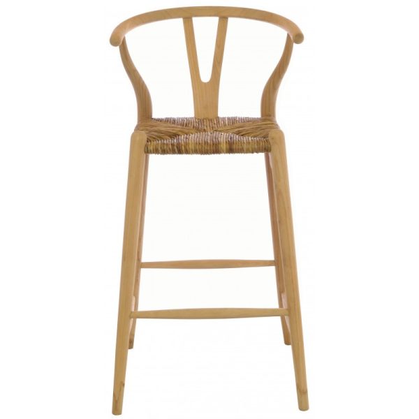 Chilham Rush Seat Bar Chair