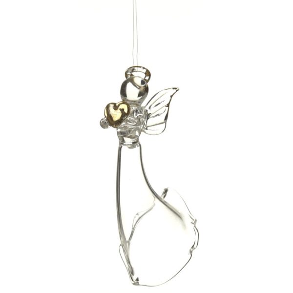 Floaty Dress Hanging Glass Angel