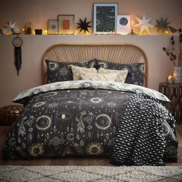 Multi Constellation Celestial Duvet Set