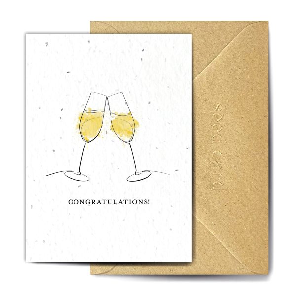 Congratulations Plantable Card