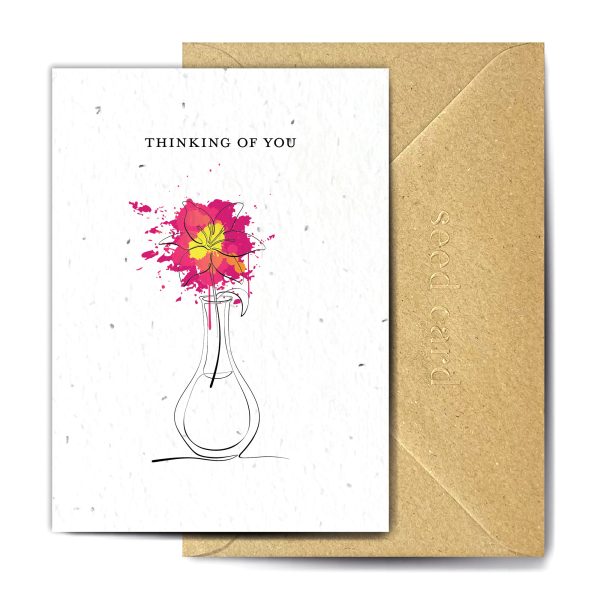 Thinking Of You Plantable Card
