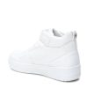 White PU Ladies Ankle Boot 4