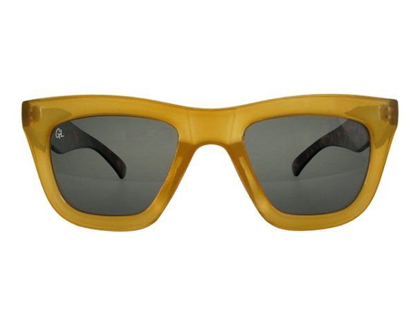 Mustard & Tortoiseshell Mabel Polarised Sunglasses
