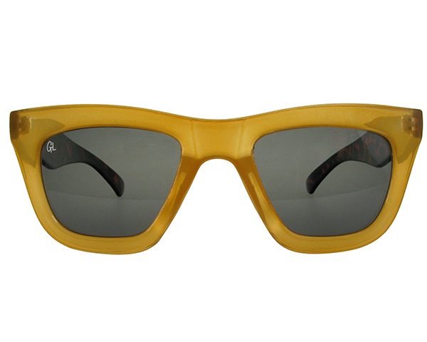 Mustard & Tortoiseshell Mabel Polarised Sunglasses