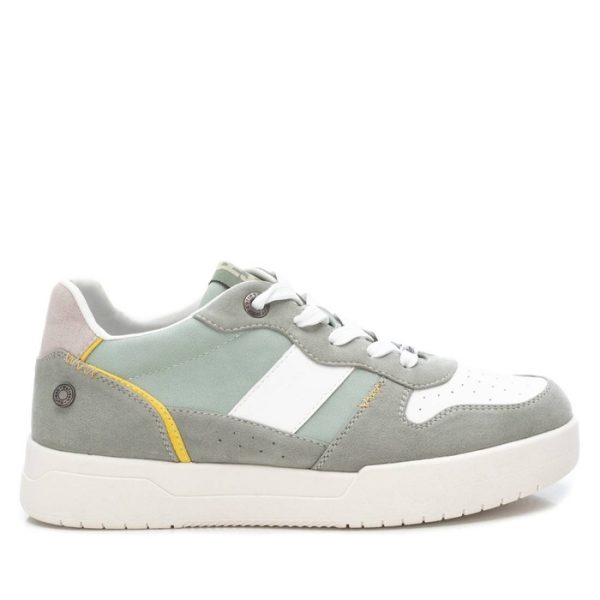 Pale Green Lace-up Trainer