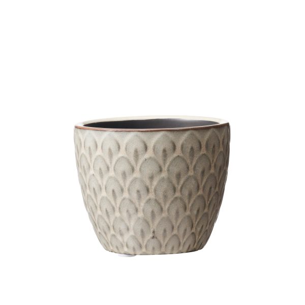 Grey Melange Small Maj Pot