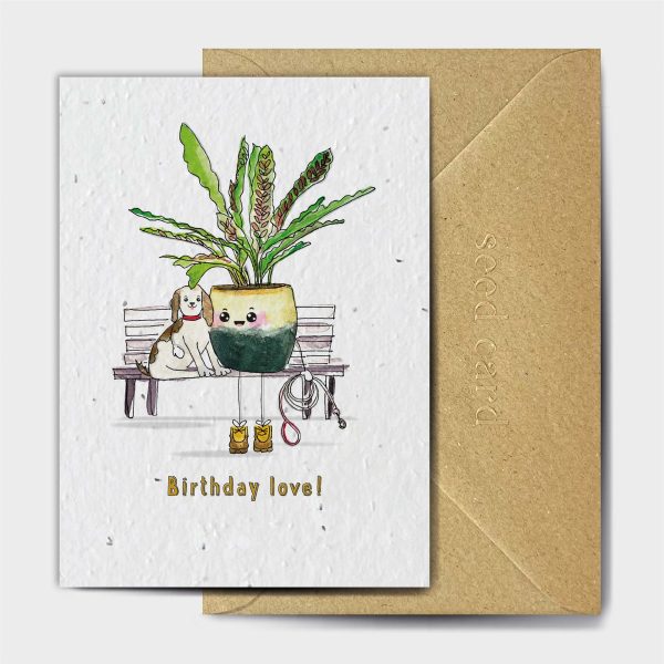 A SHRUB'S BEST FRIEND Plantable Card