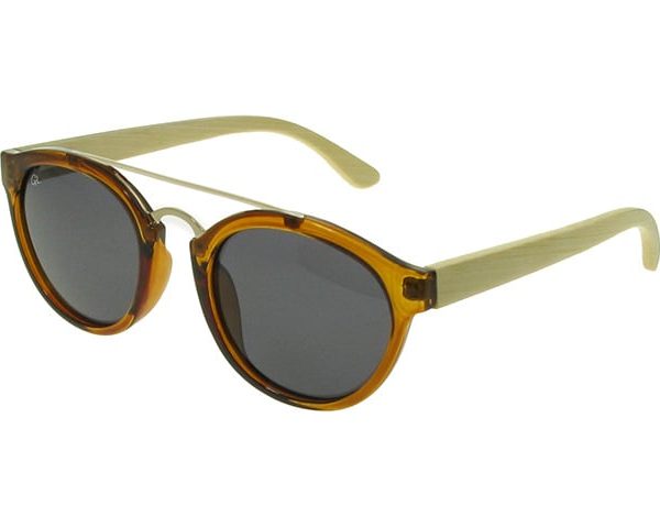 Brown & Bamboo Tokyo Polarised Sunglasses