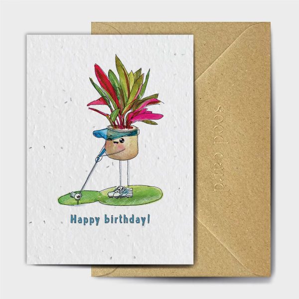 TIME TO PARR-TY Plantable Card