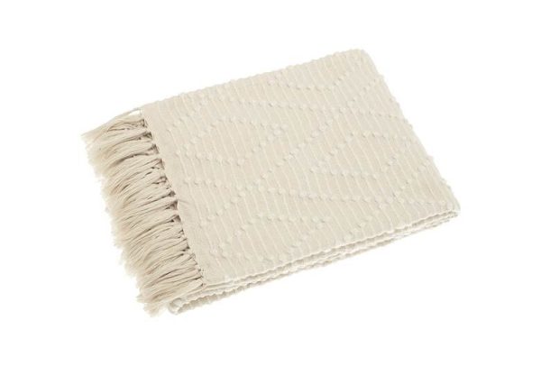 Botella Cream Throw