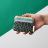 Animal Lilac Leopard Print Card Holder Animal Lilac Leopard Print Card Holder